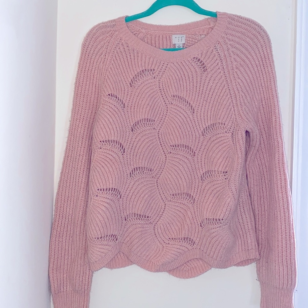 Pink Knit Sweater